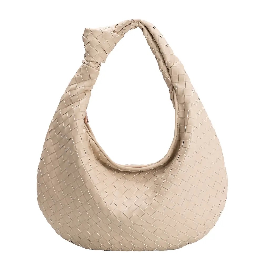 Melie Bianco Katherine/Brigitte Oversized Recycled Vegan Bag in Chai